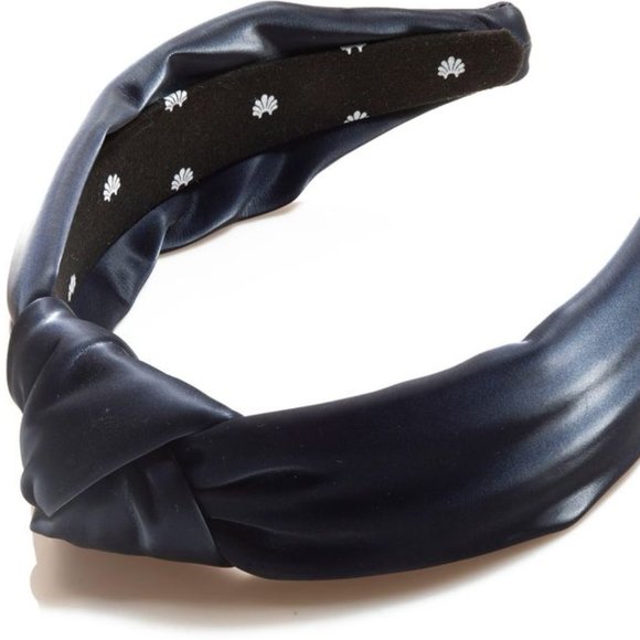 Lele Sadoughi Accessories - LELE SADOUGHI Faux Leather Knotted Headband